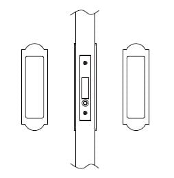 PD5000 Sliding & Pocket Door Locks